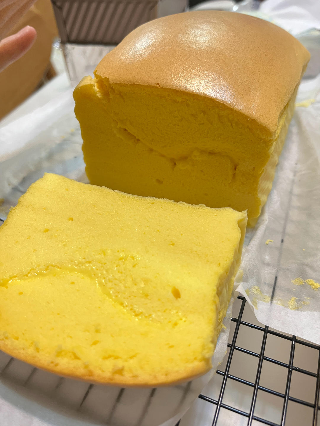 堪比柯基屁股
爆浆芝士🧀古早蛋糕