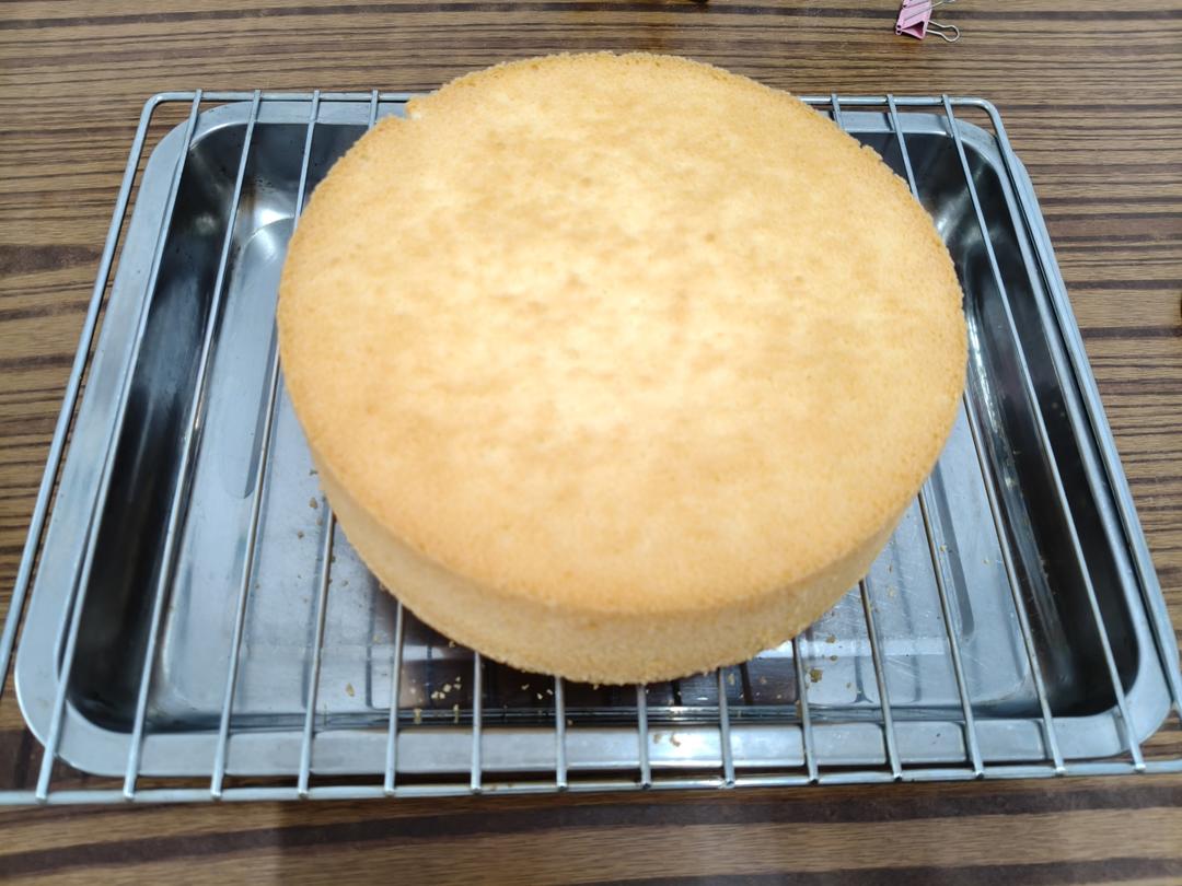 八寸戚风蛋糕