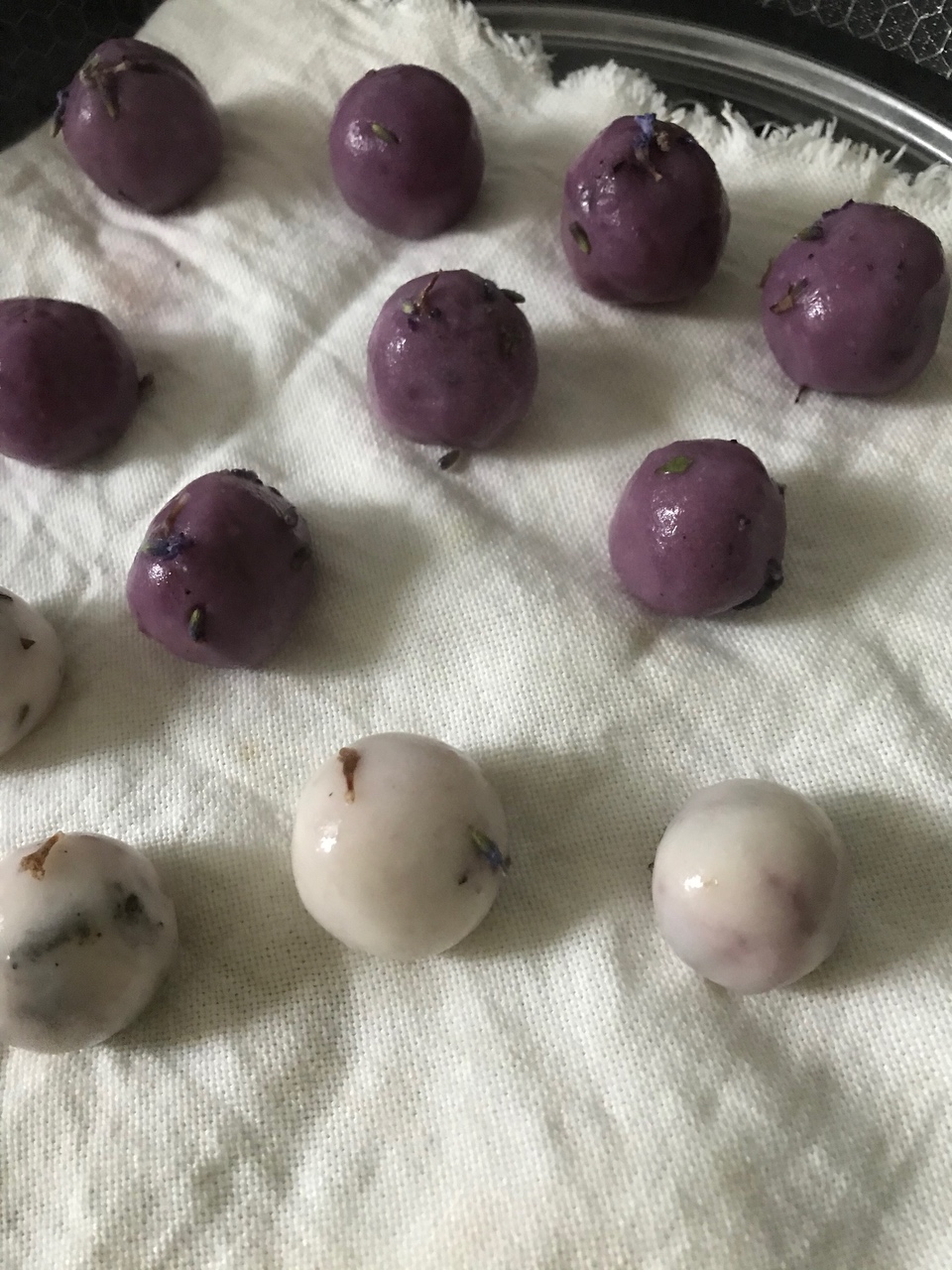 花生芝麻蜜豆紫薯大福🥜紫薯珍珠红豆汤