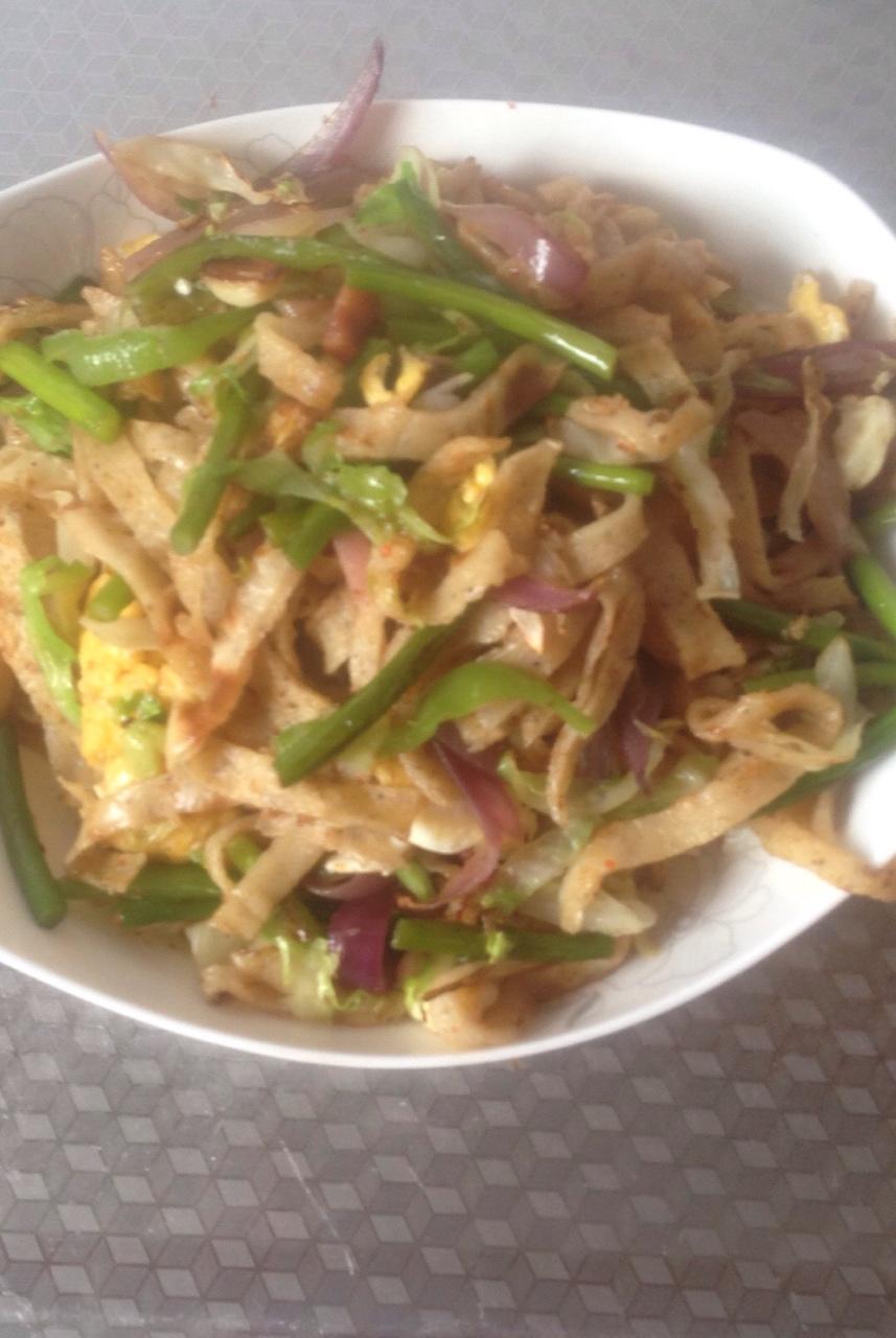 素炒饼