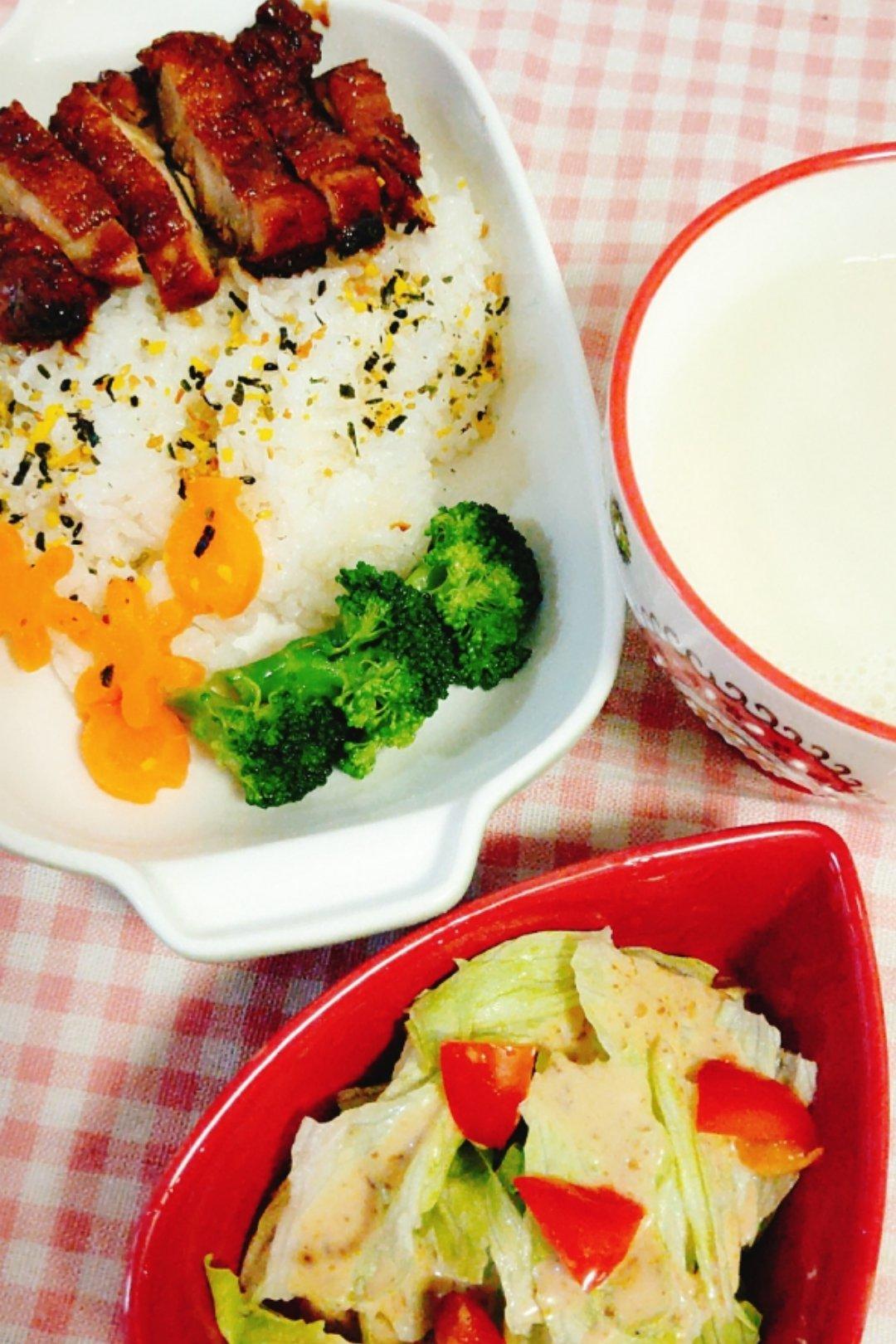 日式照烧鸡排饭