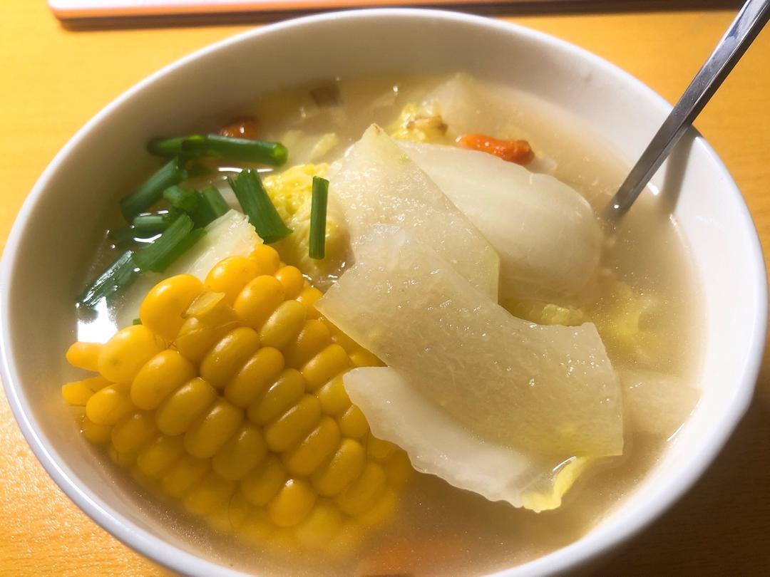 冬瓜玉米排骨汤