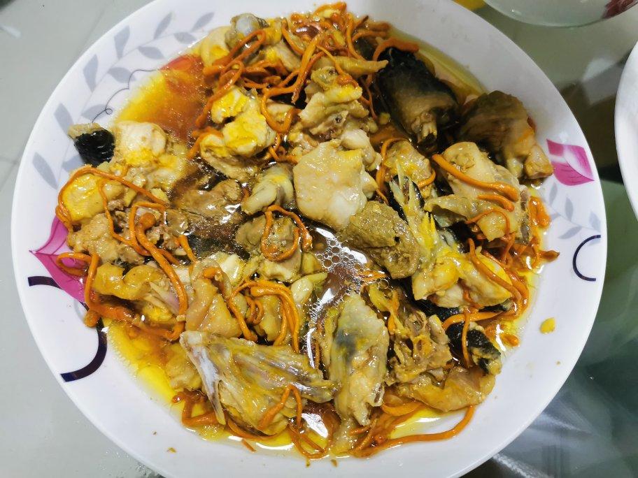 广式蒸鸡(陈皮  虫草花)