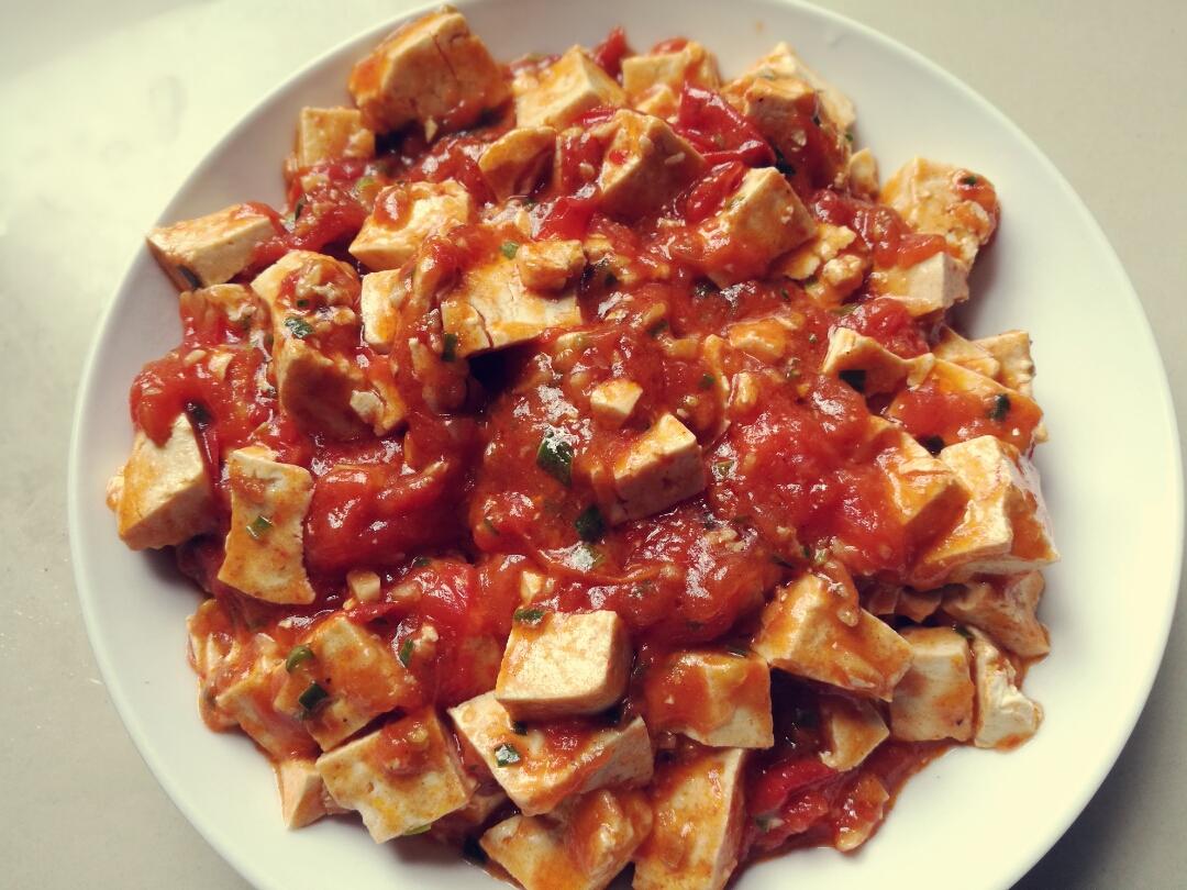 番茄豆腐