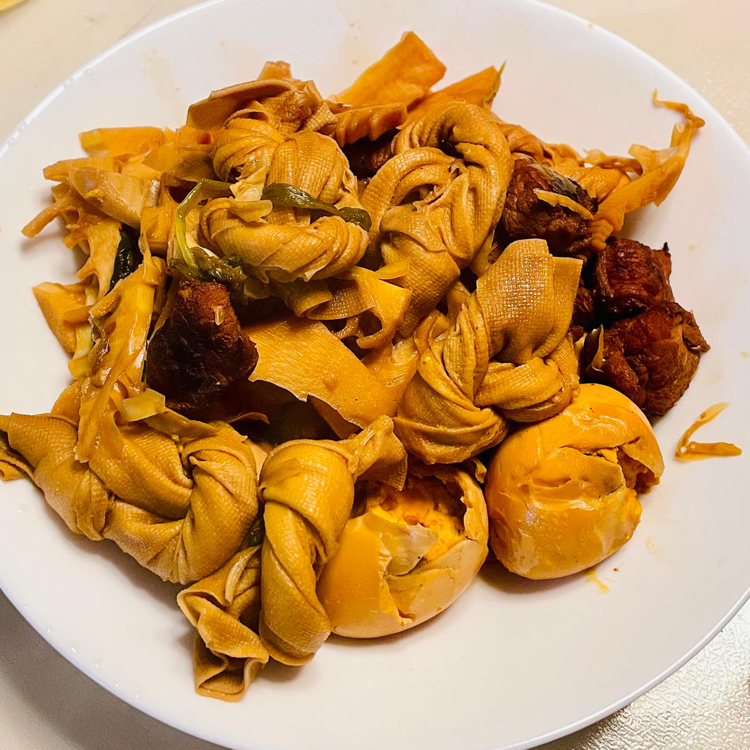 百叶结烧肉