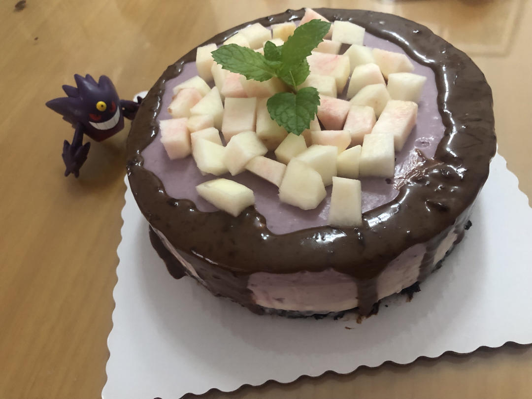😋【蓝莓渐变慕斯】不用烤箱就能做的神仙美食！