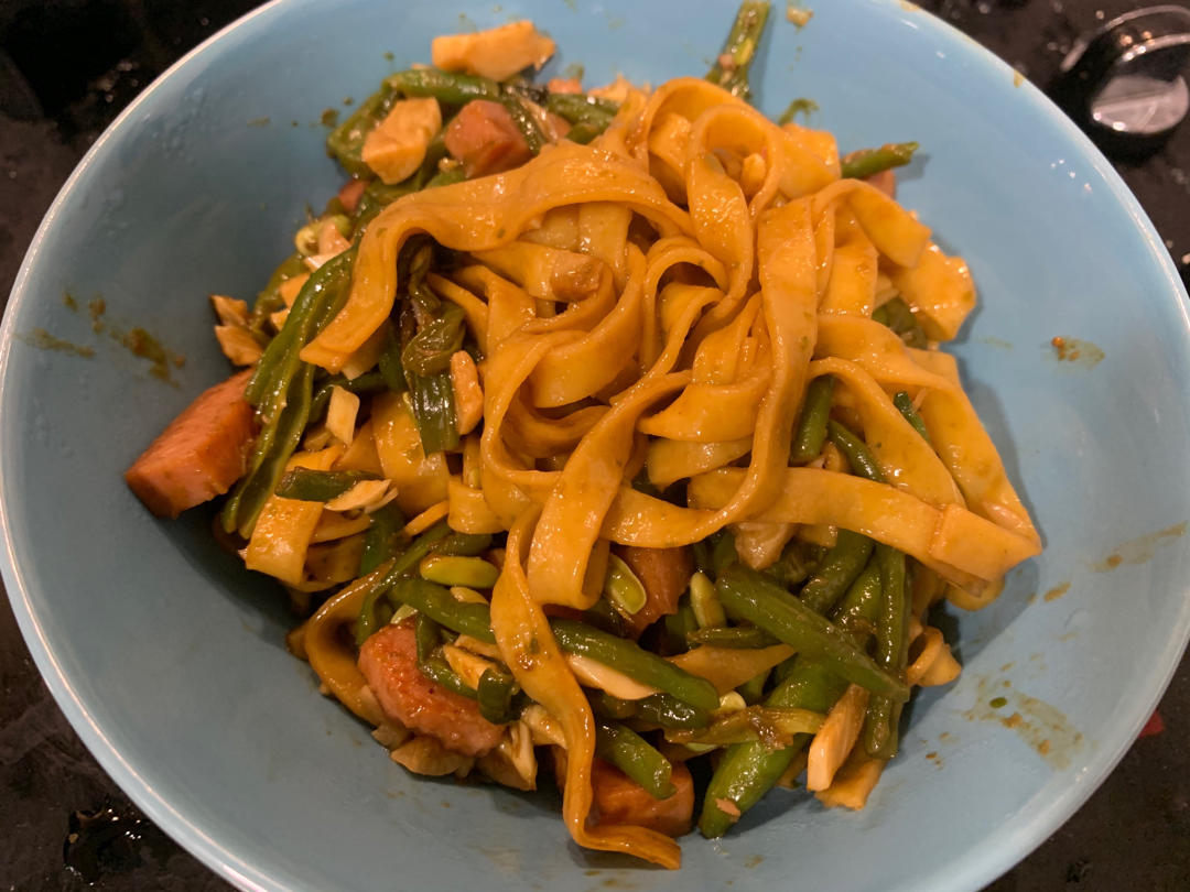 豆角焖面