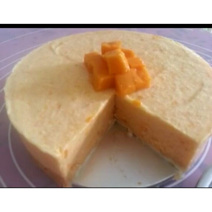 【视频】芒果慕斯（6寸） | 含镜面果胶配方