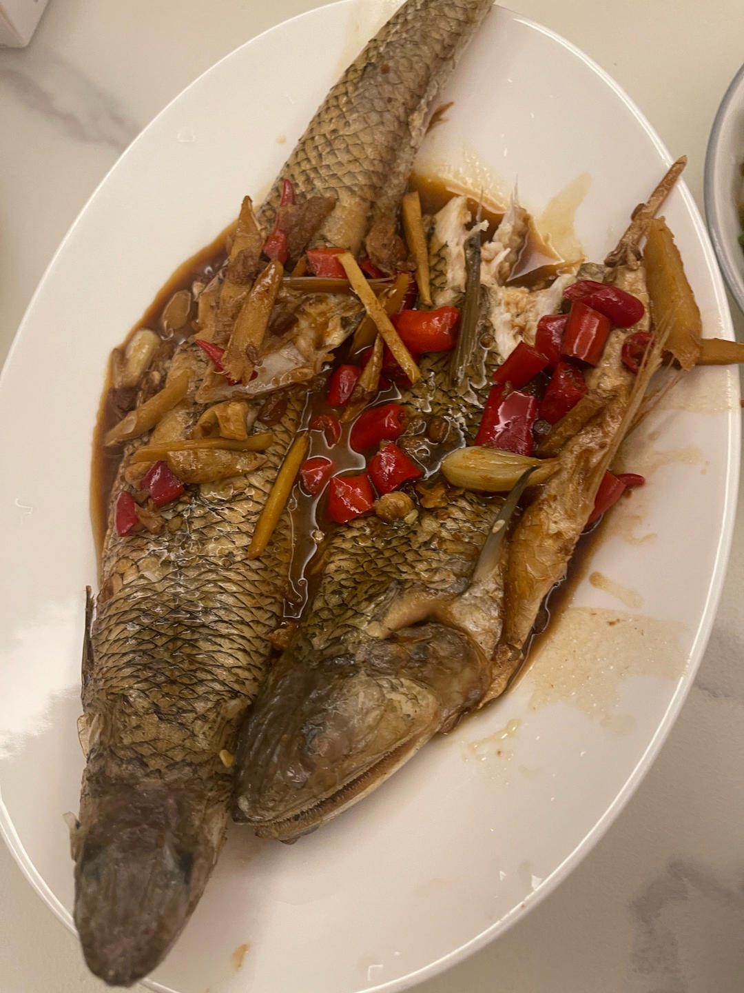 不用油炸的红烧鱼块