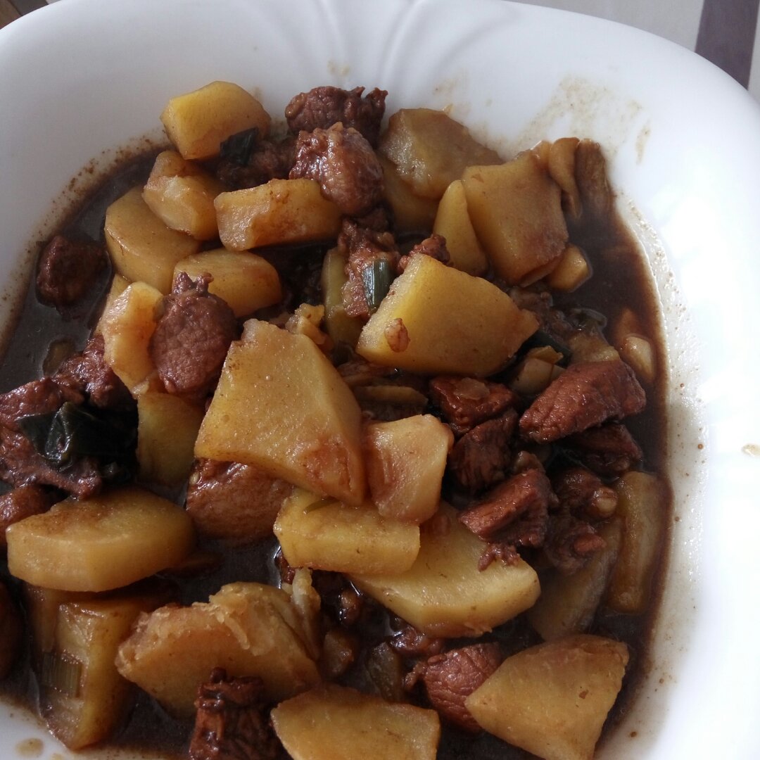 土豆烧肉