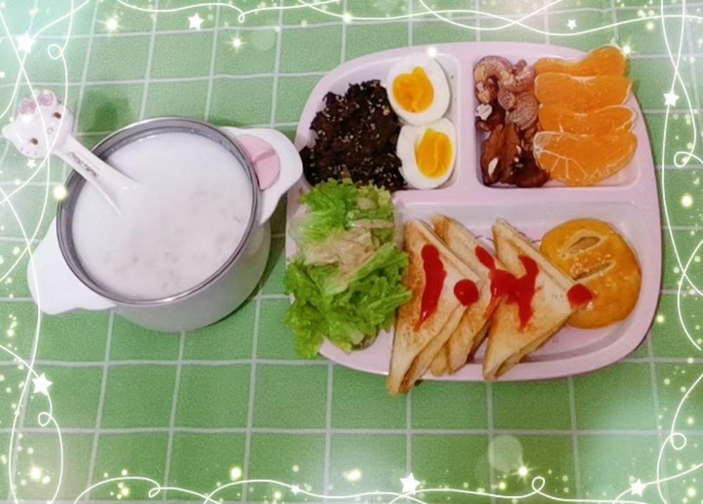 一周儿童营养早餐