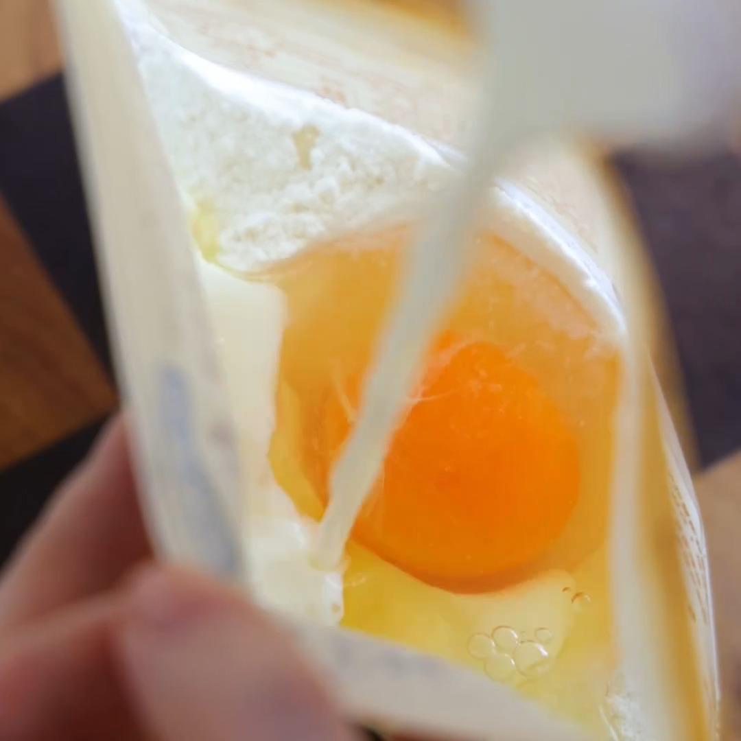 纯奶手撕吐司的做法 步骤1