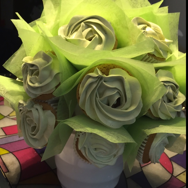 纸杯蛋糕花束cupcake bouquet
