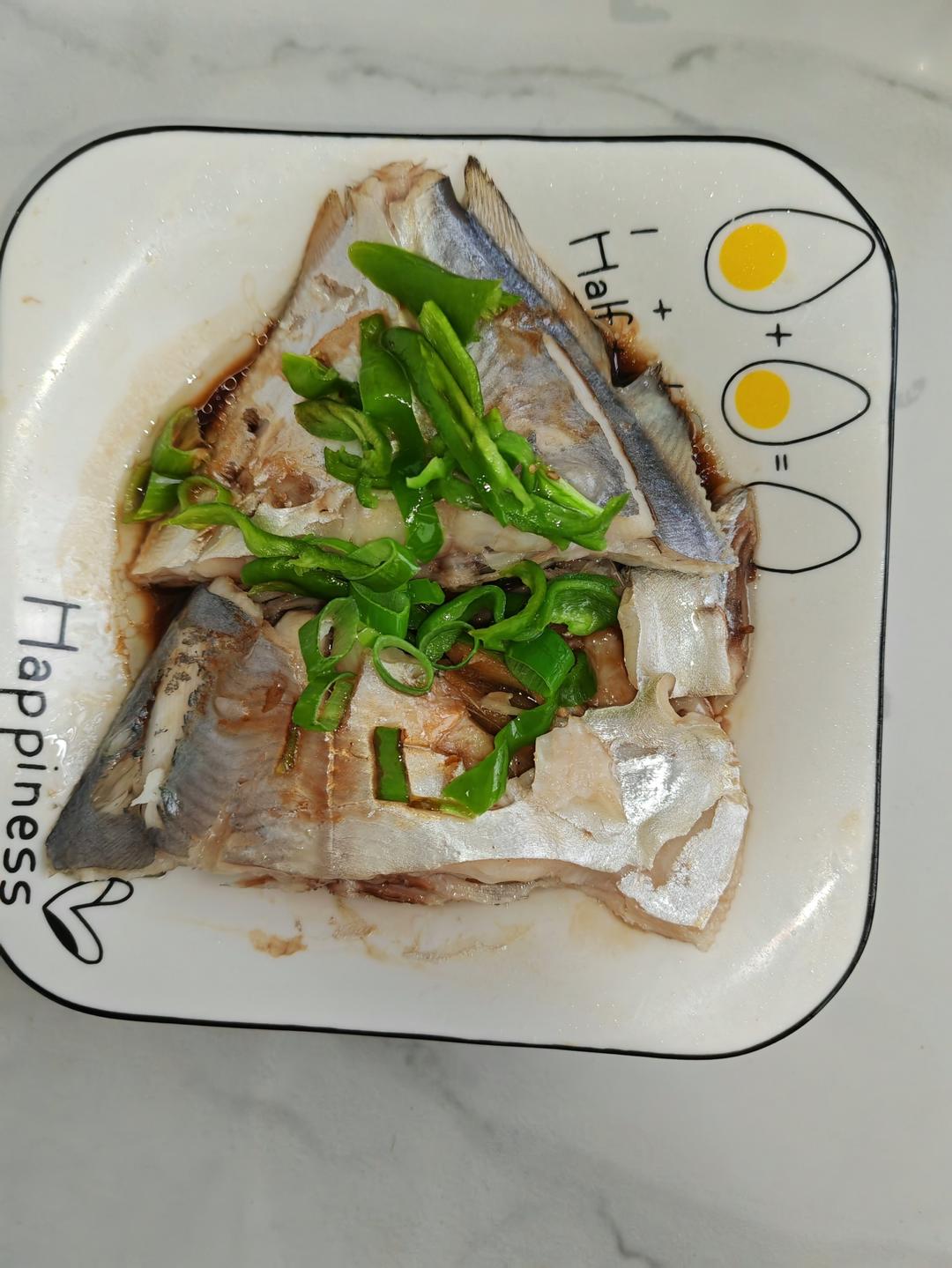 清蒸银鲳鱼