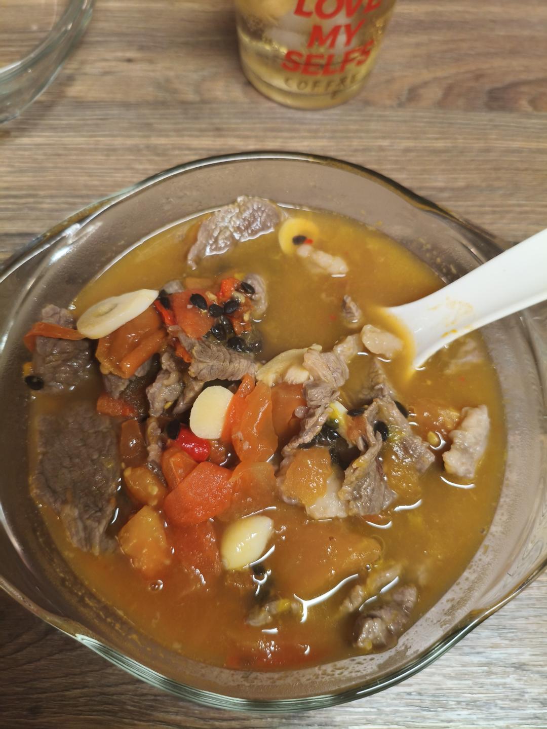 百香果酸汤牛肉