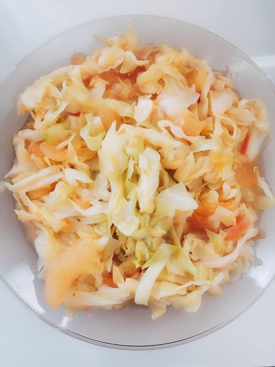 番茄炝炒圆白菜