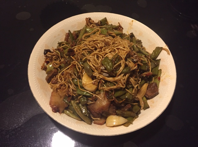豆角焖面