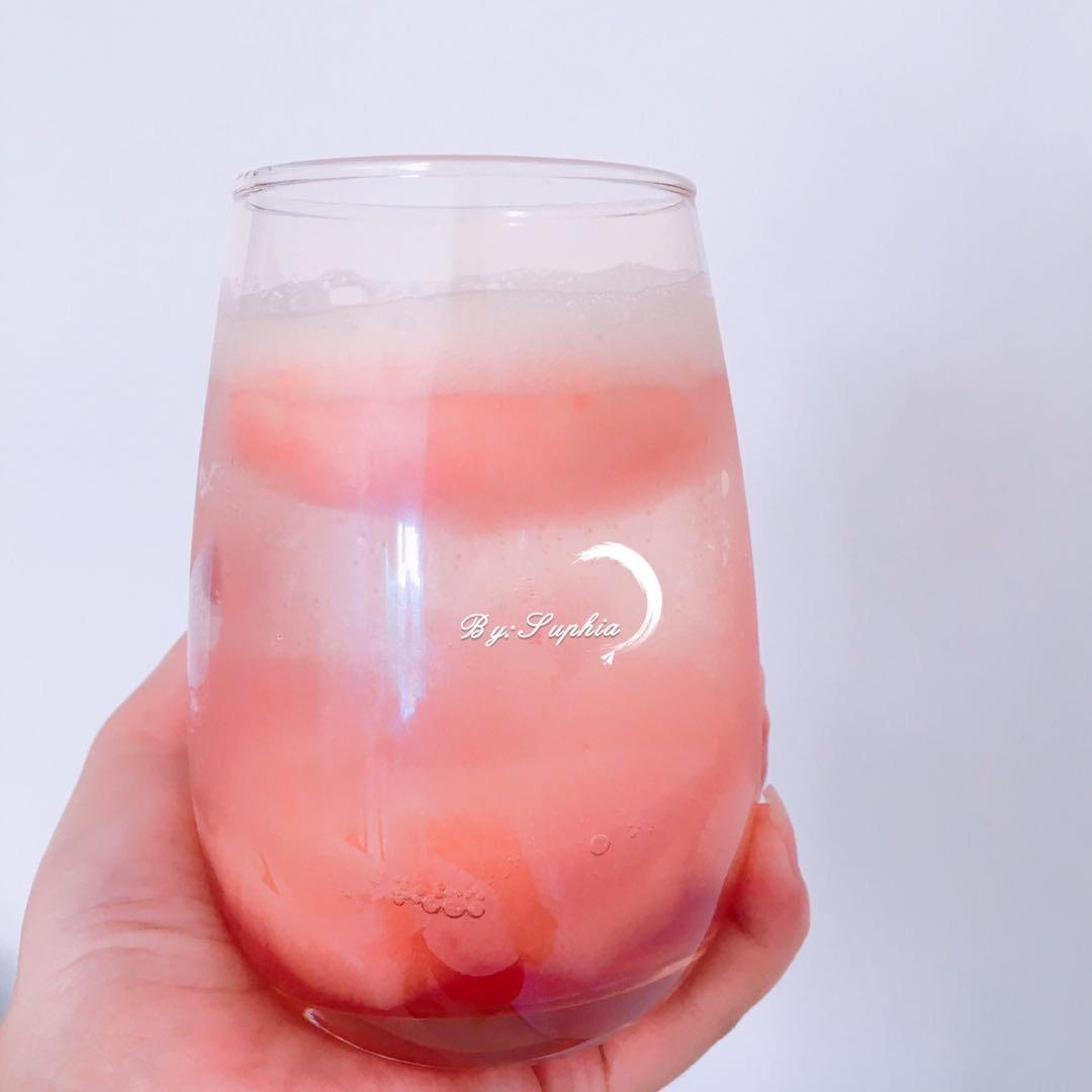 【饮品】夏日桃子苏打🍑