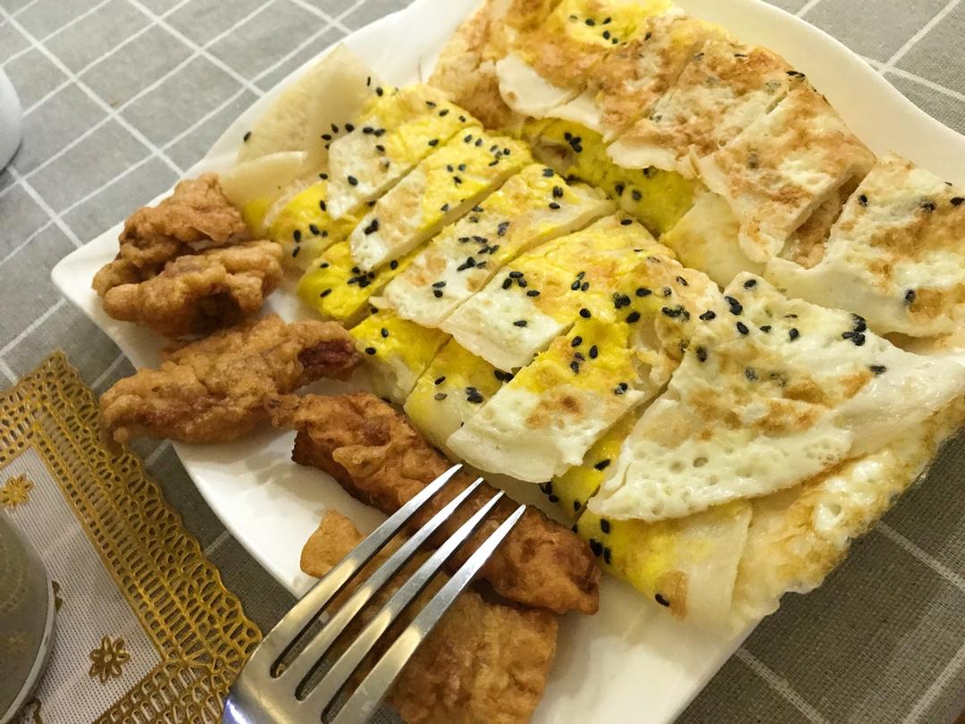 早餐鸡蛋饼