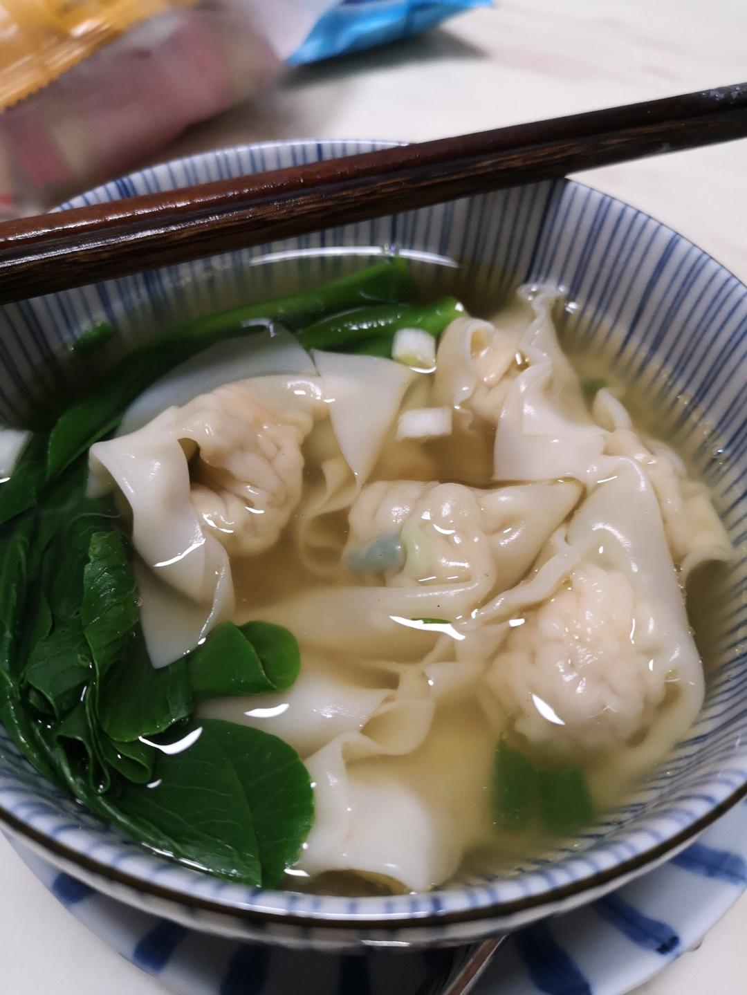 肉不柴的馄饨馅