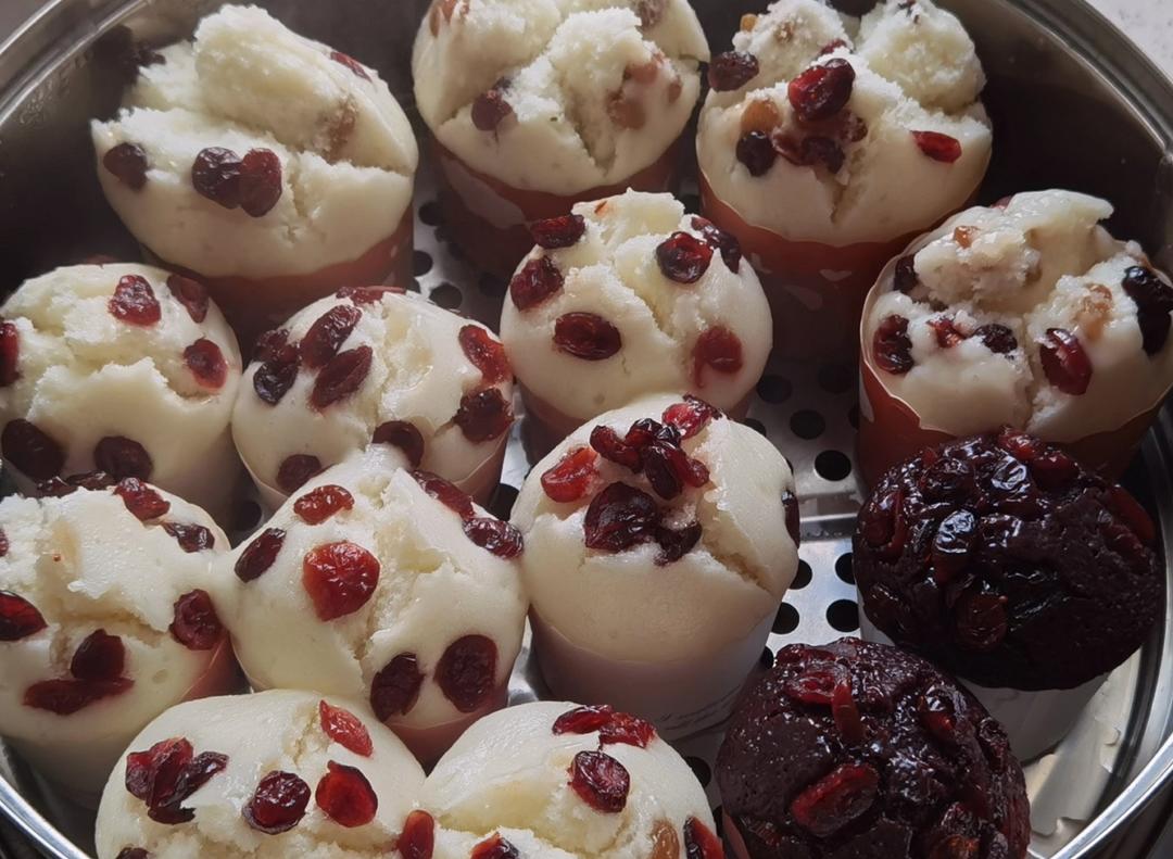 用米做的开花大米糕 米香十足 一次成功💯