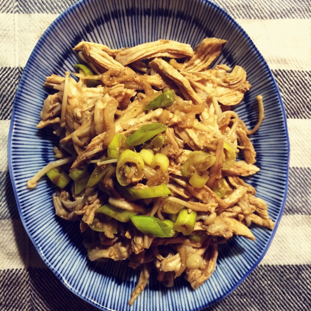 减脂健身｜凉拌手撕鸡丝（香辣&麻油版）