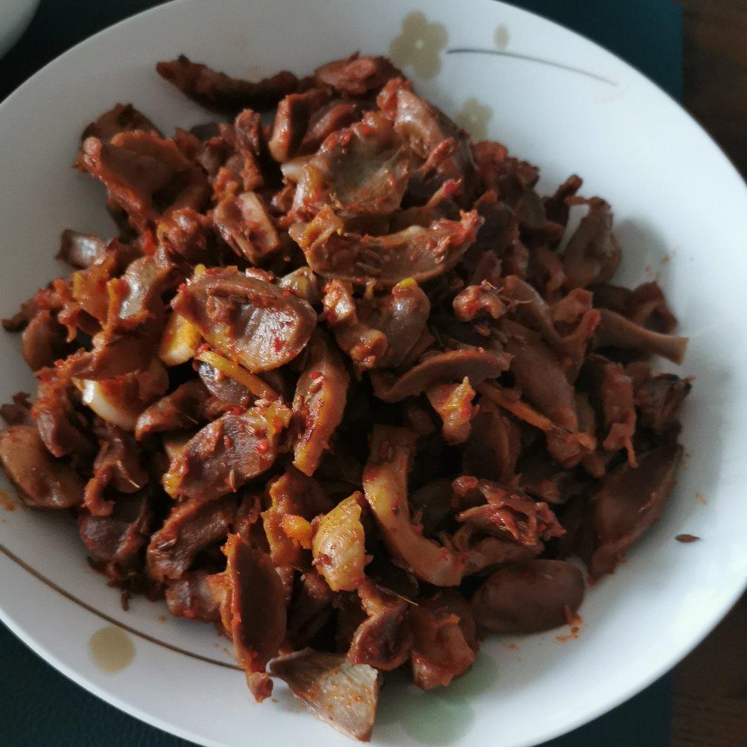 孜然鸡胗