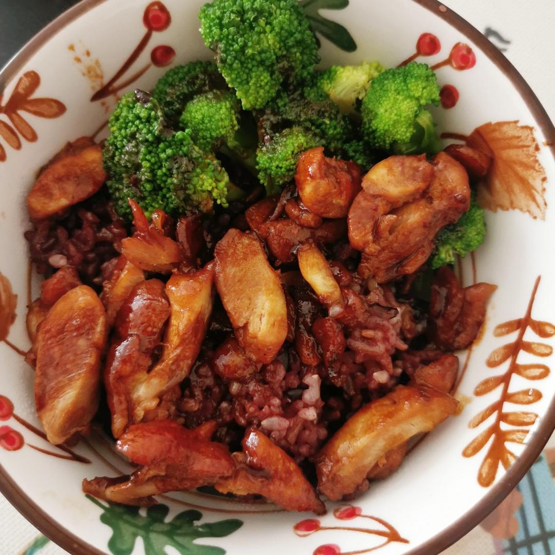 照烧鸡腿饭