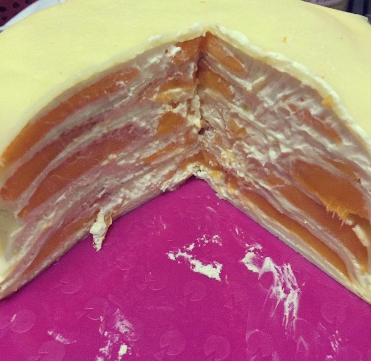 芒果千层蛋糕，100%成功告别煎皮无能