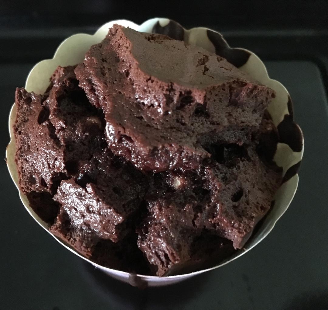 布朗尼杯子蛋糕