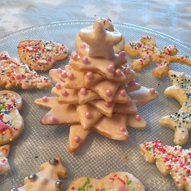 圣诞树饼干
