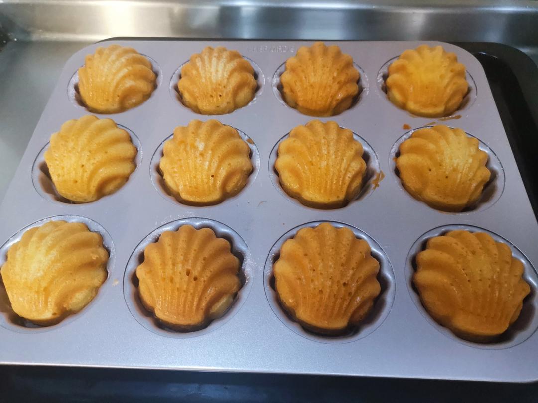 😍可爱满分の小贝壳玛德琳蛋糕get√