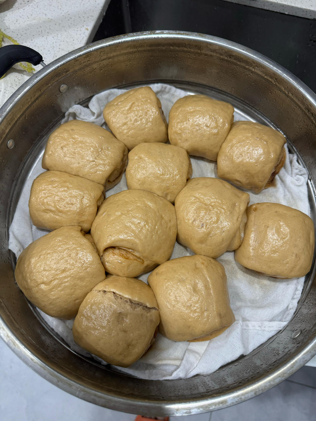 红糖手撕馒头（一次发酵）