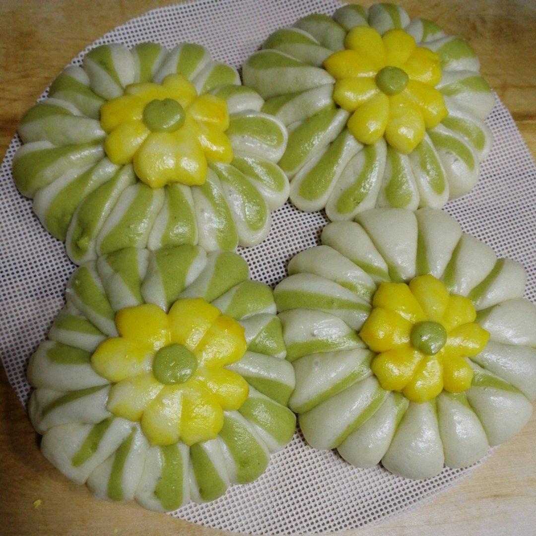 菊花馒头