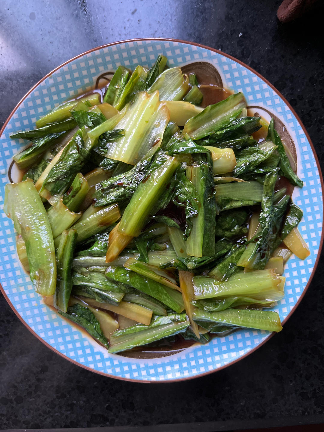 蒜蓉油麦菜（蚝油）