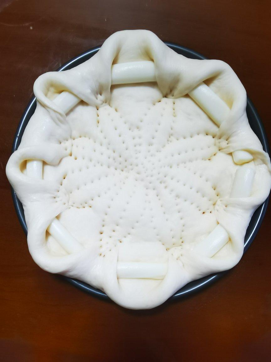 芝心披萨饼底的制作