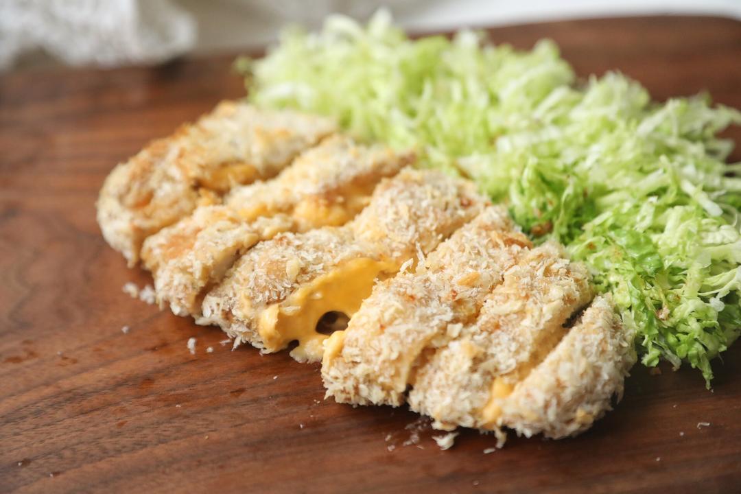 爆浆芝士烤鸡排【1月北鼎烤箱食谱】的做法