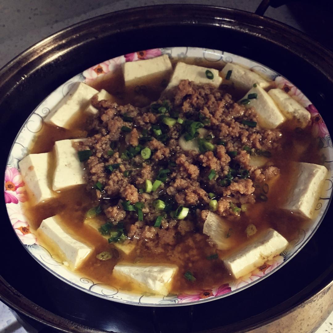 肉末蒸豆腐