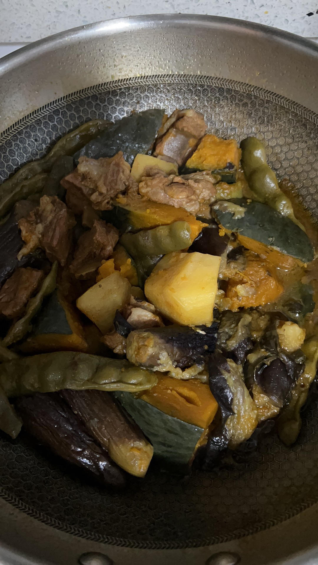 东北乱炖（排骨豆角面瓜）