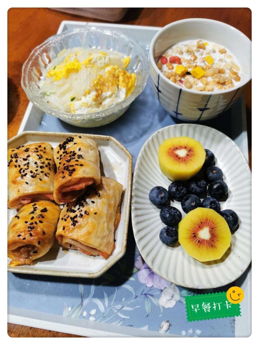 手抓饼培根卷（有手就会做系列）