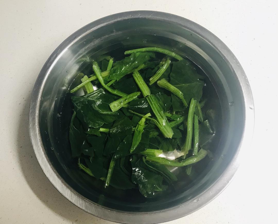 奶油菠菜吐司的做法 步骤2