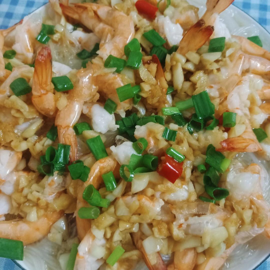 蒜蓉粉丝开背虾