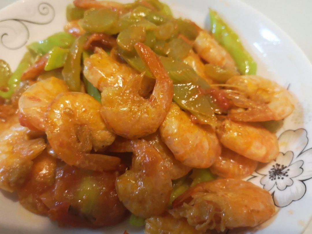 番茄油焖虾（超下饭）