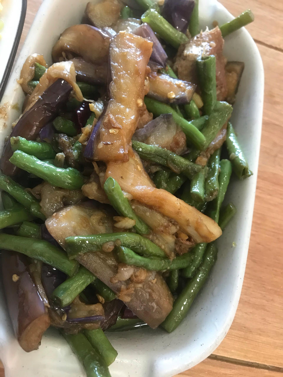 豆角炒茄子（又软又紫的秘诀）