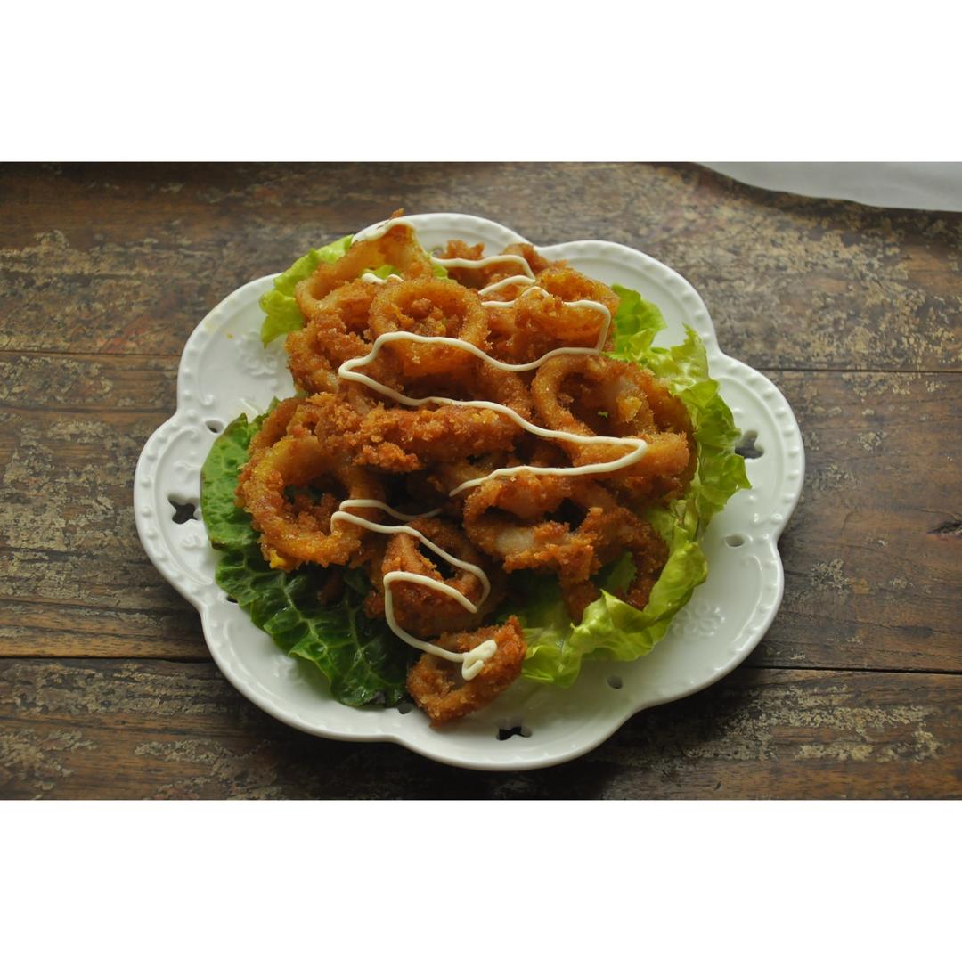 酥炸鱿鱼圈——好吃到停不了口