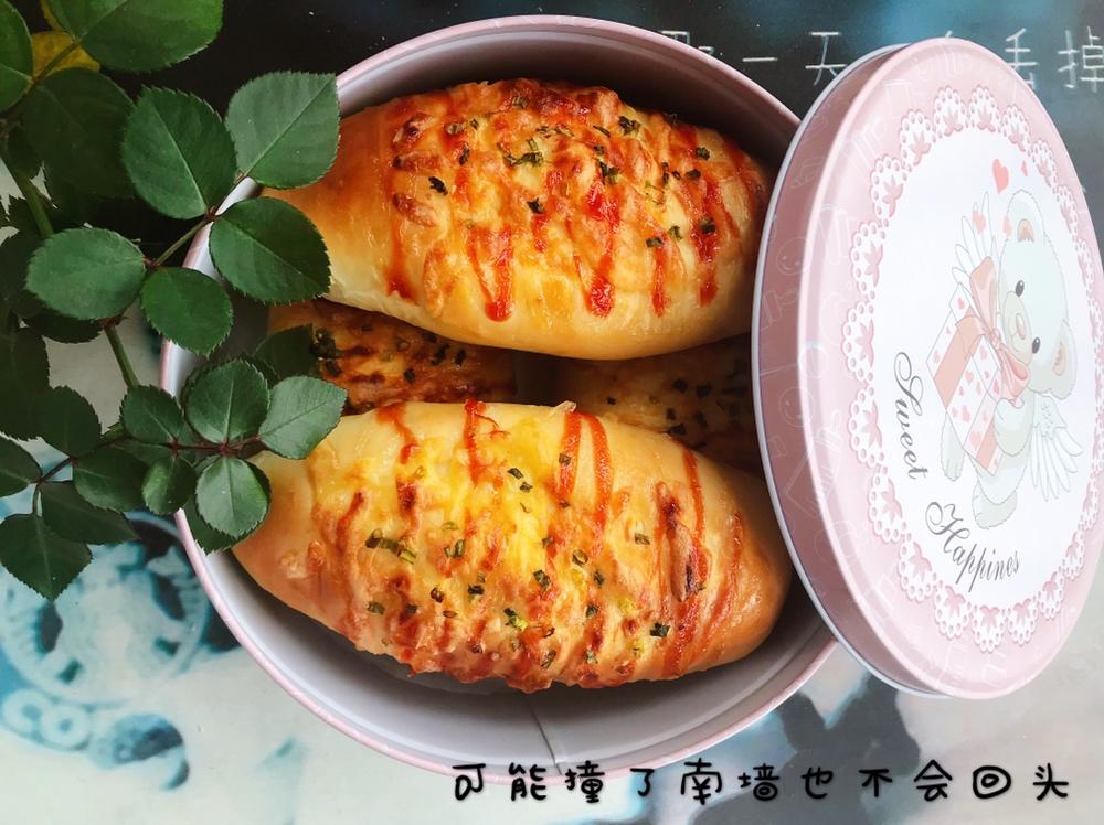 葱香芝士肉松包