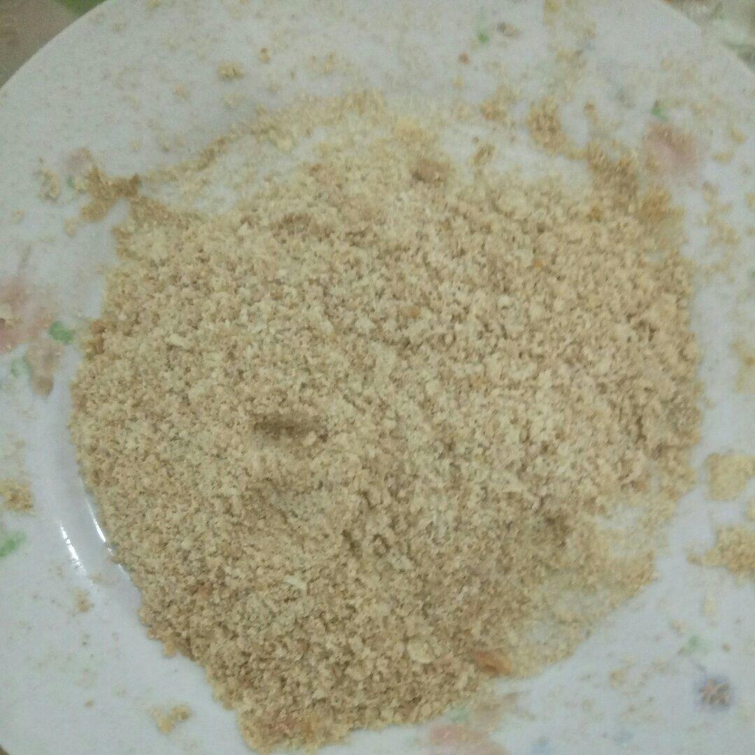 自制面包糠【微波炉版】