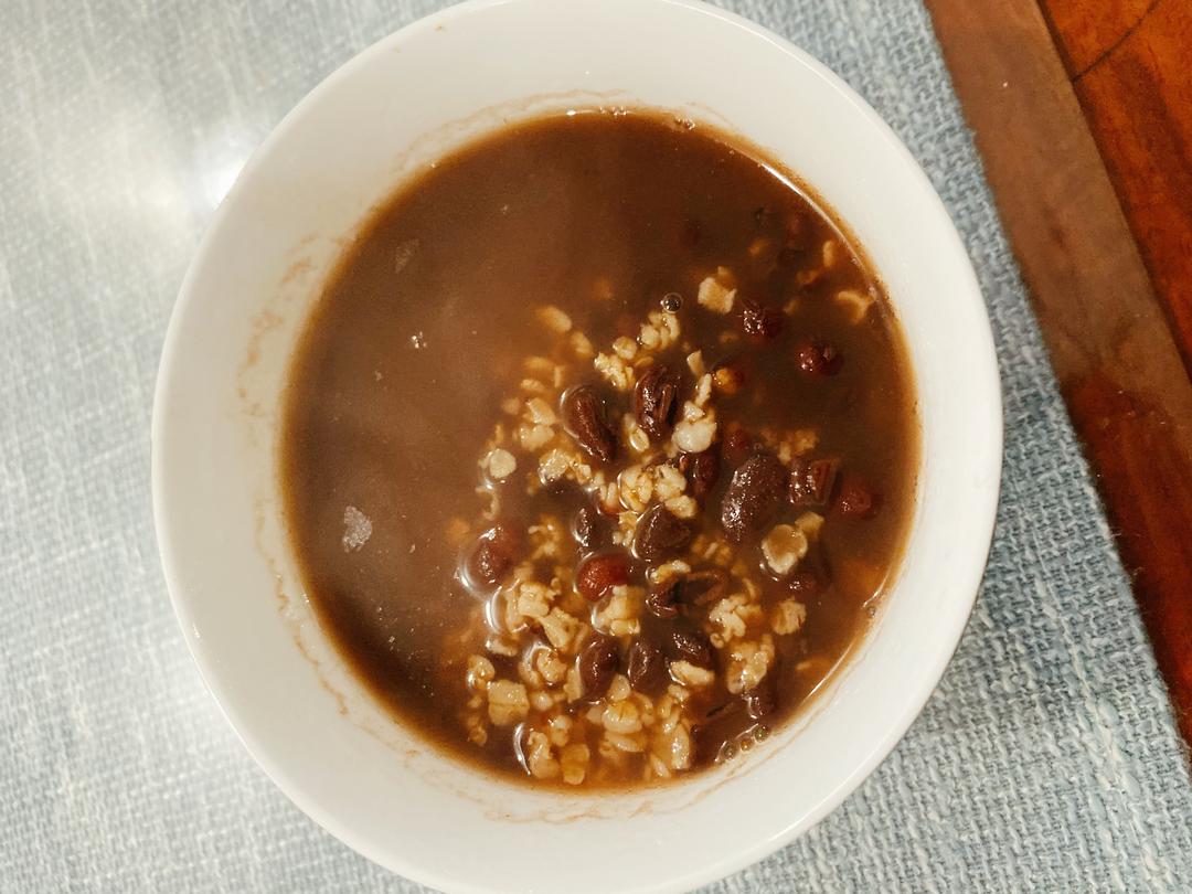 红豆燕麦粥的做法