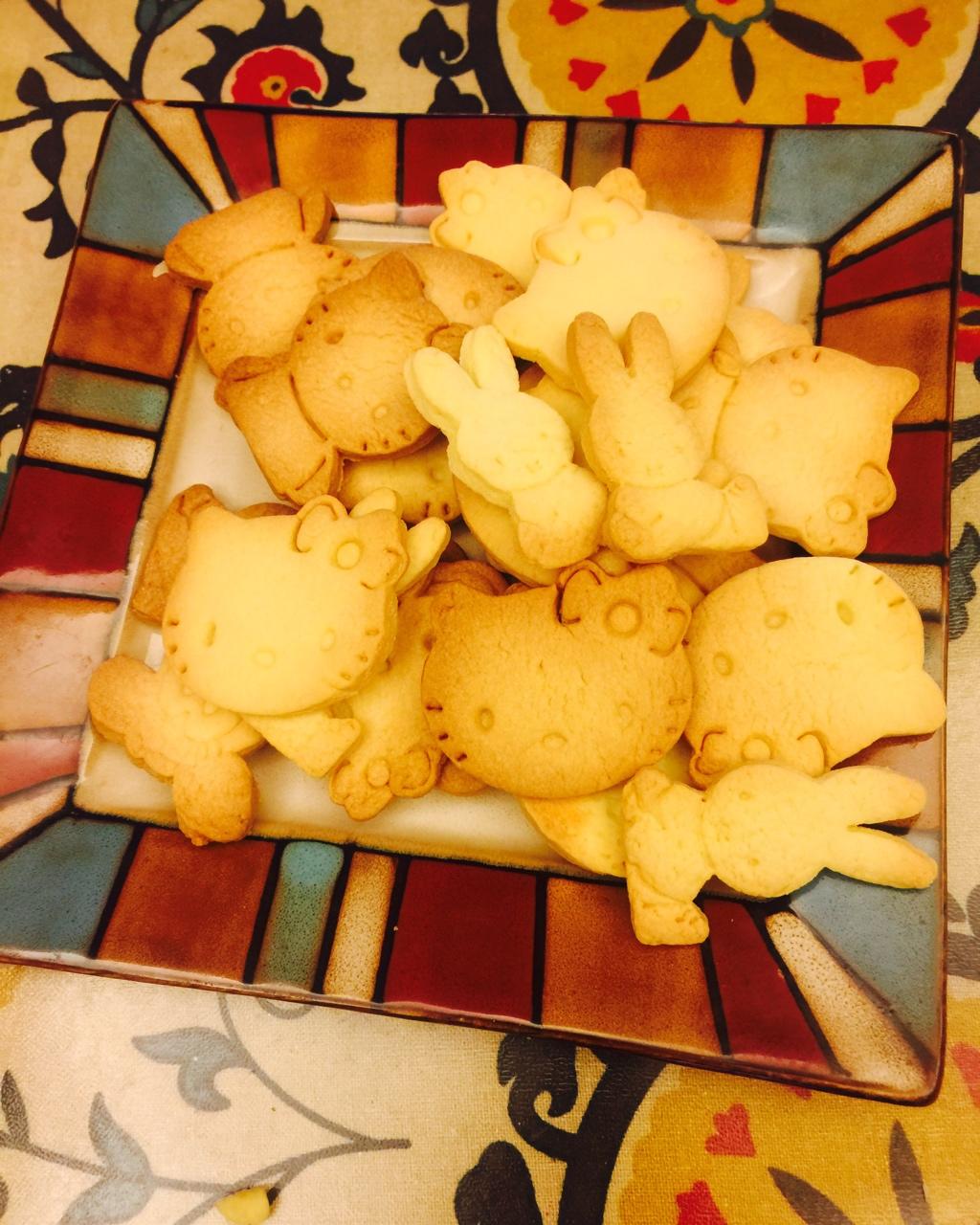 卡通黄油饼干
