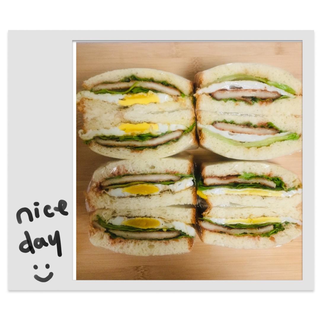 土司三明治（营养美味高颜值）